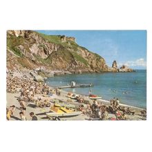 ANSTEY'S COVE, TORQUAY, DEVON vintage used postcard 1960s pm =
