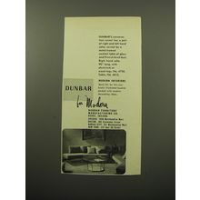 1950 Dunbar Advertisement - No. 4756 Sofa and No. 4612 Table