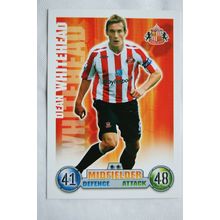 2007/08 Topps Match Attax Trading Card - Dean Whitehead, Sunderland