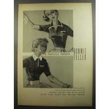 1952 Bonwit Teller Pringle Shirts Advertisement - Our Pringle Shirts