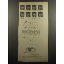 1952 Witty Brothers Tropical Suits Ad - Beyond belief.. beyond compare!