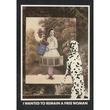 A Free Woman Janet Pemberton Possible Suffragette Interest Postcard