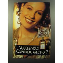 1992 Cointreau Liqueur Advertisement - Voulez-Vous Cointrea avec moi?