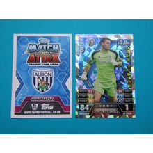 325. Ben Foster - FOIL - West Brom - Match Attax 2013/14 Football Card EF1