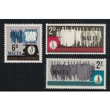 Malta Human Rights Year 3v 1968 MNH SG#399-401 Sc#381-383