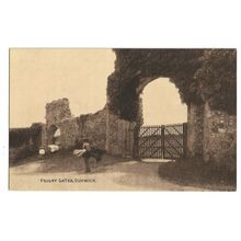Priory Gates, Dunwich, Suffolk, Postcard.