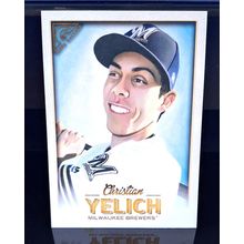 CHRISTIAN YELICH 2018 TOPPS GALLERY BASEBALL CARD #5