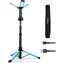 Rechargeable Work Light with Stand, Gogonova Cordless Work Light with Triple LED