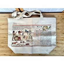 Egyptian Book of the Dead Tote Bag, Cotton, Made in UK, British Museum Edition