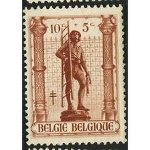 1943 Michel 628 - mint no gum