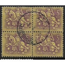 1953 Michel 803 - fine used (o) - block of 4