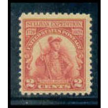 657 2c General John Sullivan Fine MNH Q0980