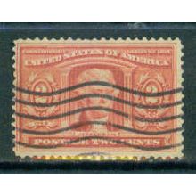 Used 324 2c Thomas Jefferson Barely Clears C2518