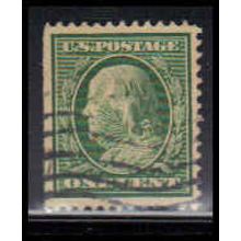 Used 331 1c Benjamin Franklin Very Fine BPS K2650