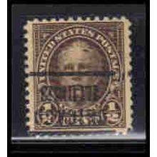 Used 551 1/2c Nathan Hale Just Clears PreCnx KA6935