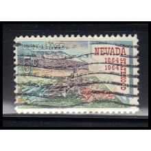 Used 1248 5c Nevada Fine KA7444