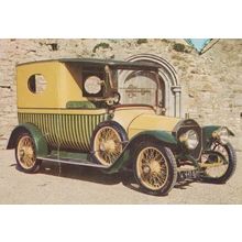 Napier Gentlemans Estate Carriage 1914 HP Wartime Vehicle Rare Car Postcard