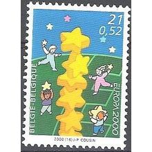 Belgique 2000 Michel 2973 Neuf ** Cote (2008) 2.00 € Europa CEPT Colonne étoiles