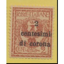 Austria (Italian Occupation) Stamp Scott #N65, Mint Hinged