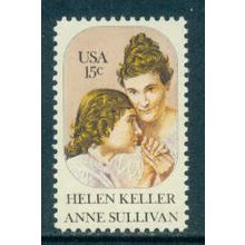 1824 15c Helen Keller Fine MNH MA0785