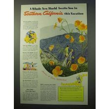 1952 Southern California Tourism Ad - A Whole New World