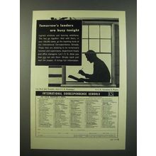 1954 International Correspondence Schools Ad - Tomorrow's Leaders