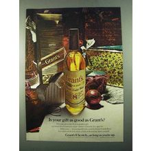 1969 Grant's 8 Scotch Ad - Is Your Gift As Good As