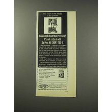 1969 Du Pont Hi-Skor 700-X Powder Ad - Wad Pressure