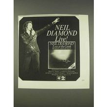 1977 Neil Diamond Love at the Greek Album Ad