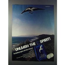 1981 Shulton Blue Stratos Cologne Ad - Unleash Spirit