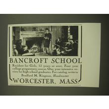1940 Bancroft School Ad - Bancroft School Resident for Girls, 12 years or over