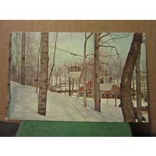 PARC MONT STE-ANNE, BEAUPRE, QUEBEC, CANADA unused vintage postcard =