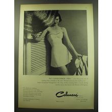 1949 Celanese Prospector Bathing Suit by Robby Len Fashions Ad - No Landlubber