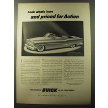 1953 Buick Special Convertible Ad - Look what's here and priced for action