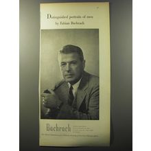 1953 Bachrach Photography Ad - Distinguished portraits of men by Fabian Bachrach