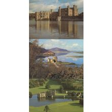 Leeds Castle 3x Spectacular Aerial River Postcard s