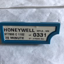 HONEYWELL ST7800 C 1102,ST7800C1102,20 Minute Purge Timer BURNER,EA