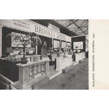 Brookes Construction Halifax at Olympia London 1920 Exhibition Postcard
