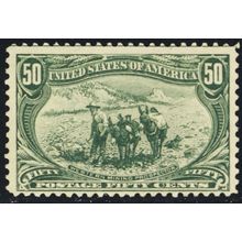 291, Mint 50¢ - Barely Hinged If At All - Fresh SCV $600 - Stuart Katz