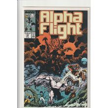 Alpha Flight, #58, 1988, Marvel Comic Book, High Grade