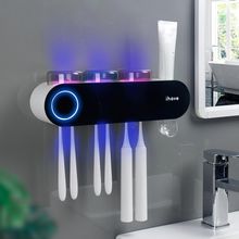 Ihave Toothbrush Holders for Bathrooms, UV Toothbrush Sanitizer and Holder Smart