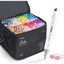 Ohuhu Alcohol Markers - Double Tipped Art Marker Set for Artist Illustration -16
