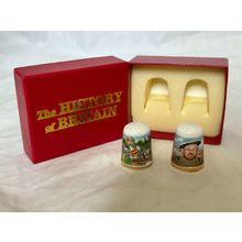 History of Britain Thimble Set- Henry V & Henry VIII - Boxed