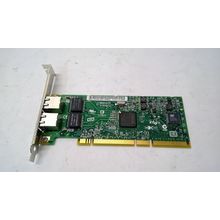Intel IBM PCI-X 10/100/1000 Dual Port Ethernet Network Card 03N5297 High Profile