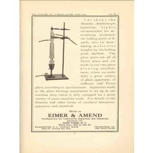 eimer and amend 1922 menzies ebullioscopic apparatus vintage ad