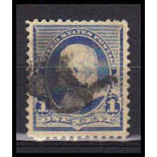 Used 219 1c Benjamin Franklin Almost Very Fine RA0649