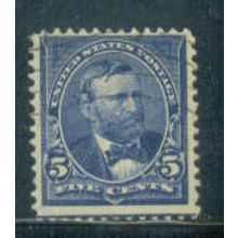 Used 281 5c Ulysses S. Grant Just Clears M04754