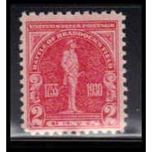 688 2c Battle of Braddock Just Clears MNH O2627
