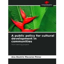 A public policy for cultural development in communities