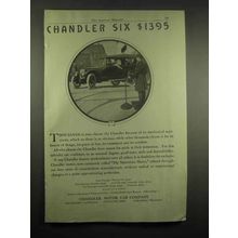 1917 Chandler Six Car Ad - $1395